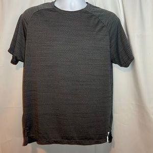 Mens workout shirt L grey